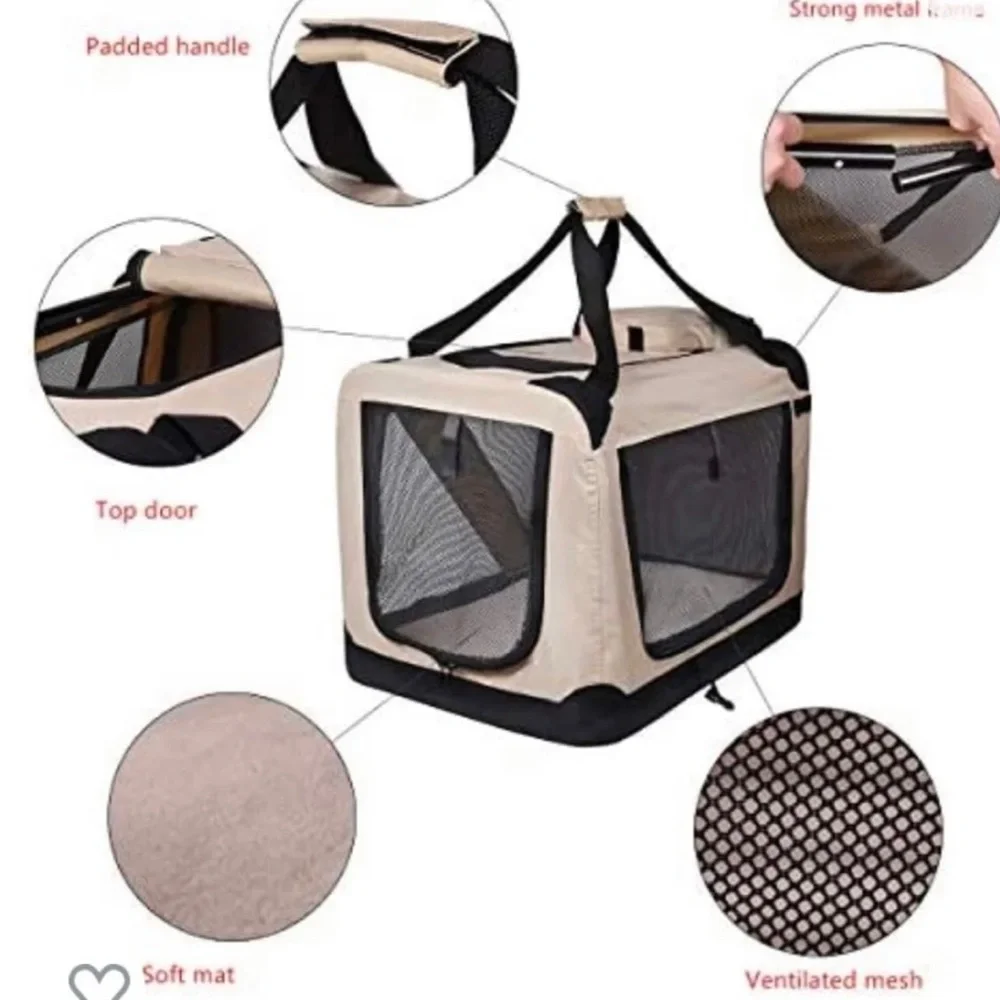 Dog travel crate